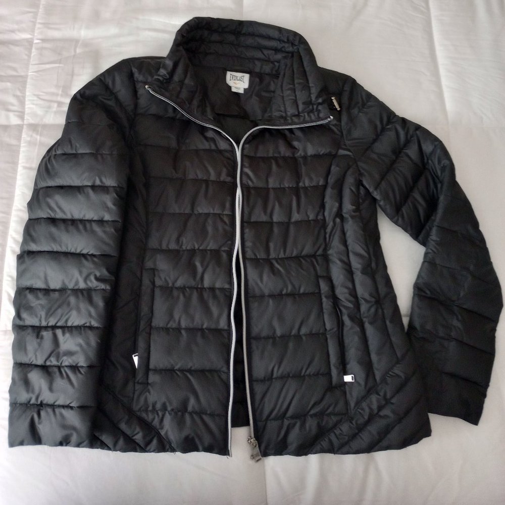 Black Womens Everlast puffer